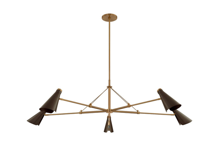 Large Chandeliers - Metal Shade - available from The Lighting Shoppe, trusted by Canadian homeowners
