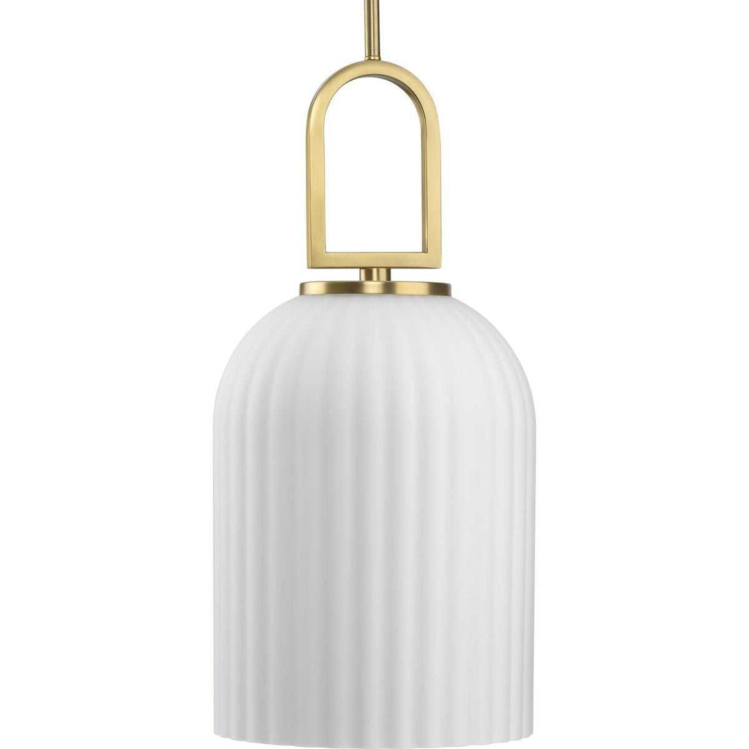 Progress Canada - P500482-191 - One Light Pendant - Stanza - Brushed Gold