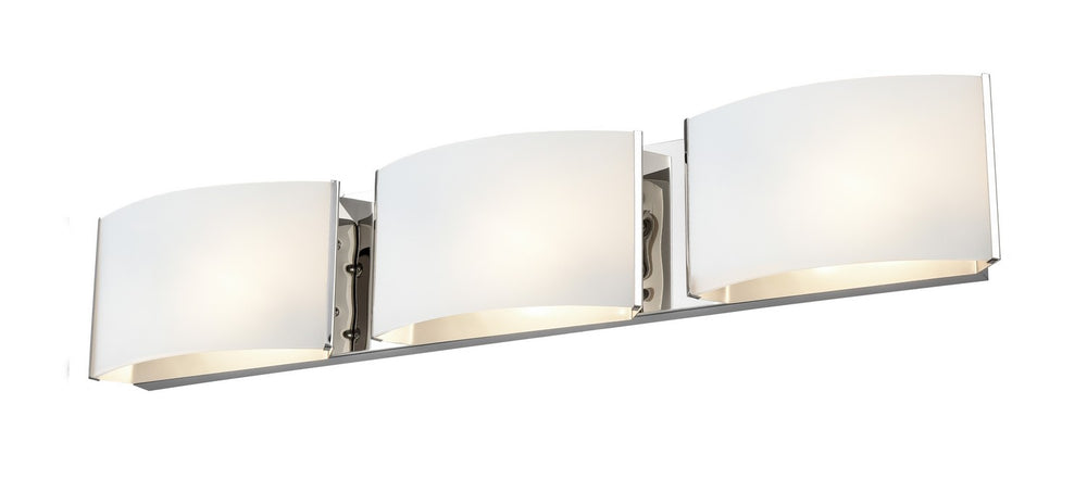 DVI Canada - DVP17143CH-OP - Three Light Vanity - Candleguard - Chrome