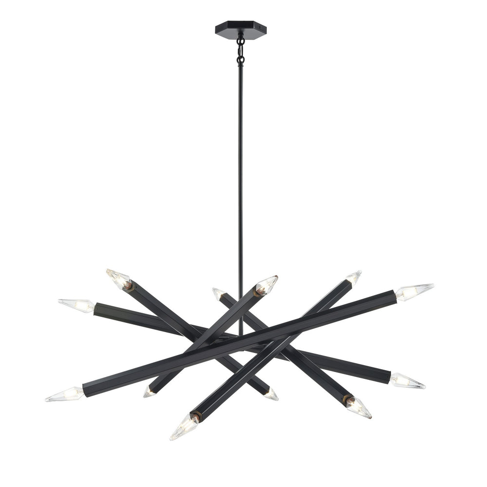 DVI Canada - DVP30650EB - 12 Light Pendant - Kestrel - Ebony