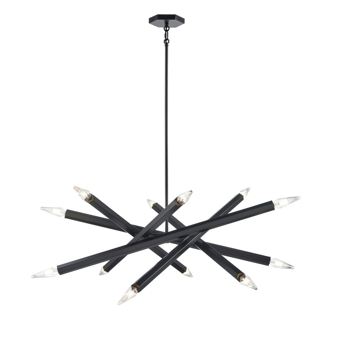 DVI Canada - DVP30650EB - 12 Light Pendant - Kestrel - Ebony