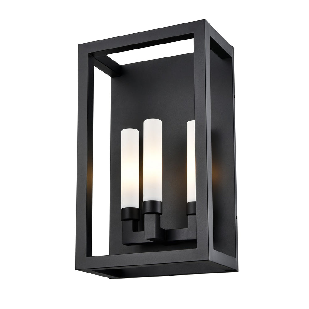 DVI Canada - DVP31173BK-OP - Three Light Wall Sconce - Ajax - Black