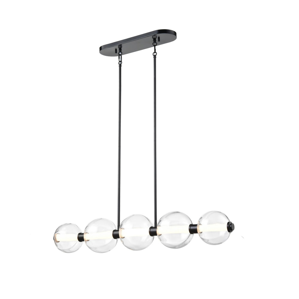 DVI Canada - DVP34902EB-PUC - LED Linear Pendant - Glimmer - Ebony