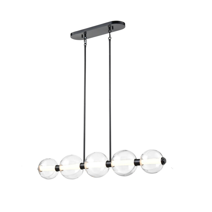 DVI Canada - DVP34902EB-PUC - LED Linear Pendant - Glimmer - Ebony