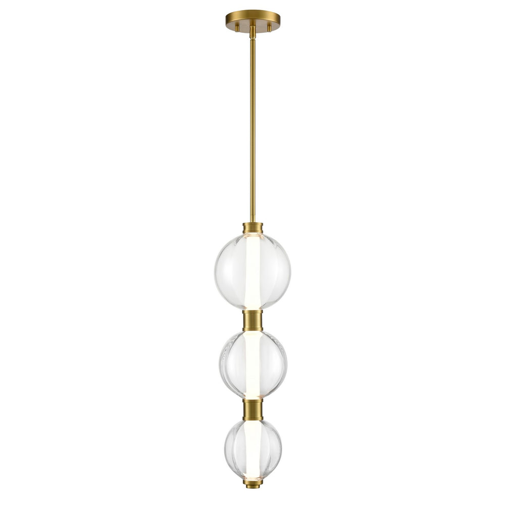DVI Canada - DVP34910BR-PUC - LED Pendant - Glimmer - Brass