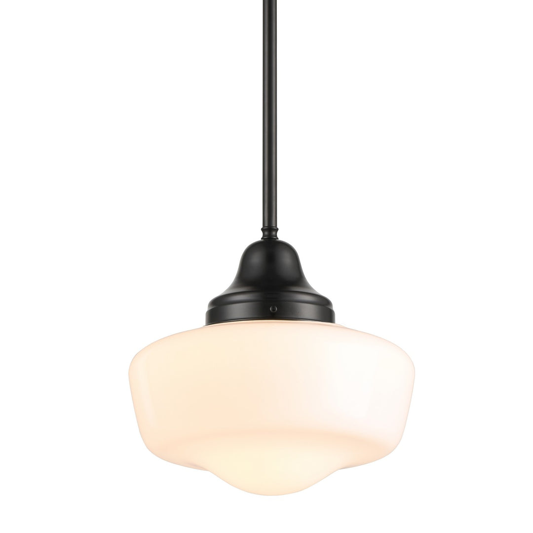 DVI Canada - DVP7551EB - One Light Pendant - Schoolhouse - Ebony