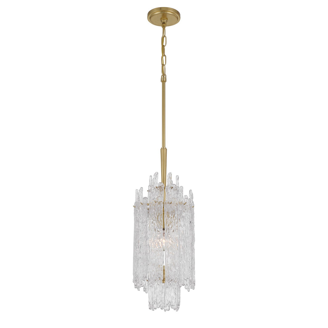 Ackerly One Light Pendant in Aged Brass - available from The Lighting Shoppe, trusted by Canadian homeowners