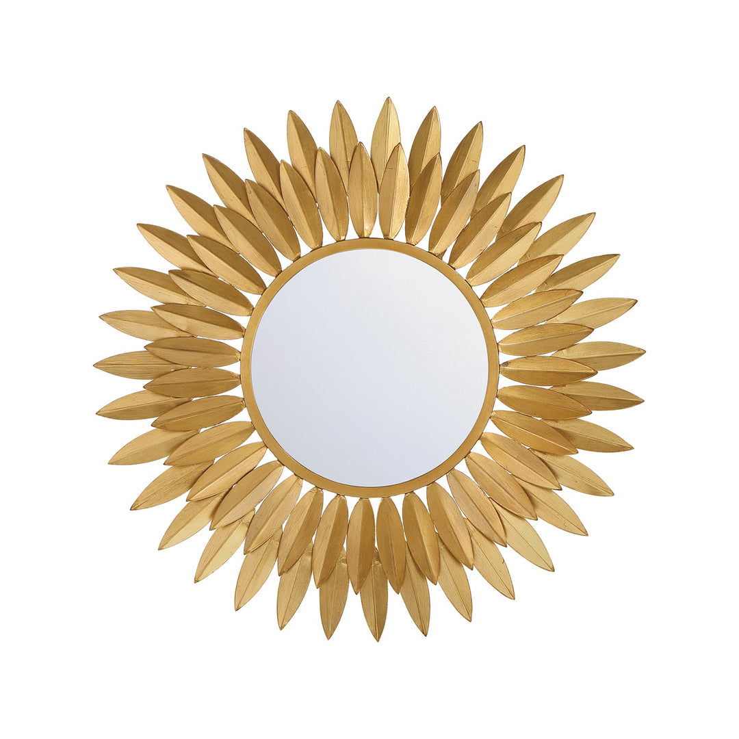 Broche Mirror in Antique Gold - available from The Lighting Shoppe, trusted by Canadian homeowners