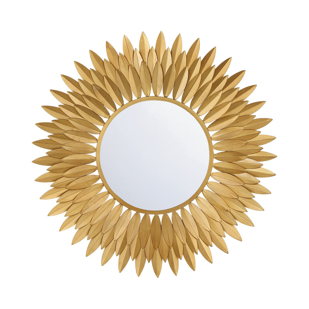 Broche Mirror in Antique Gold - available from The Lighting Shoppe, trusted by Canadian homeowners