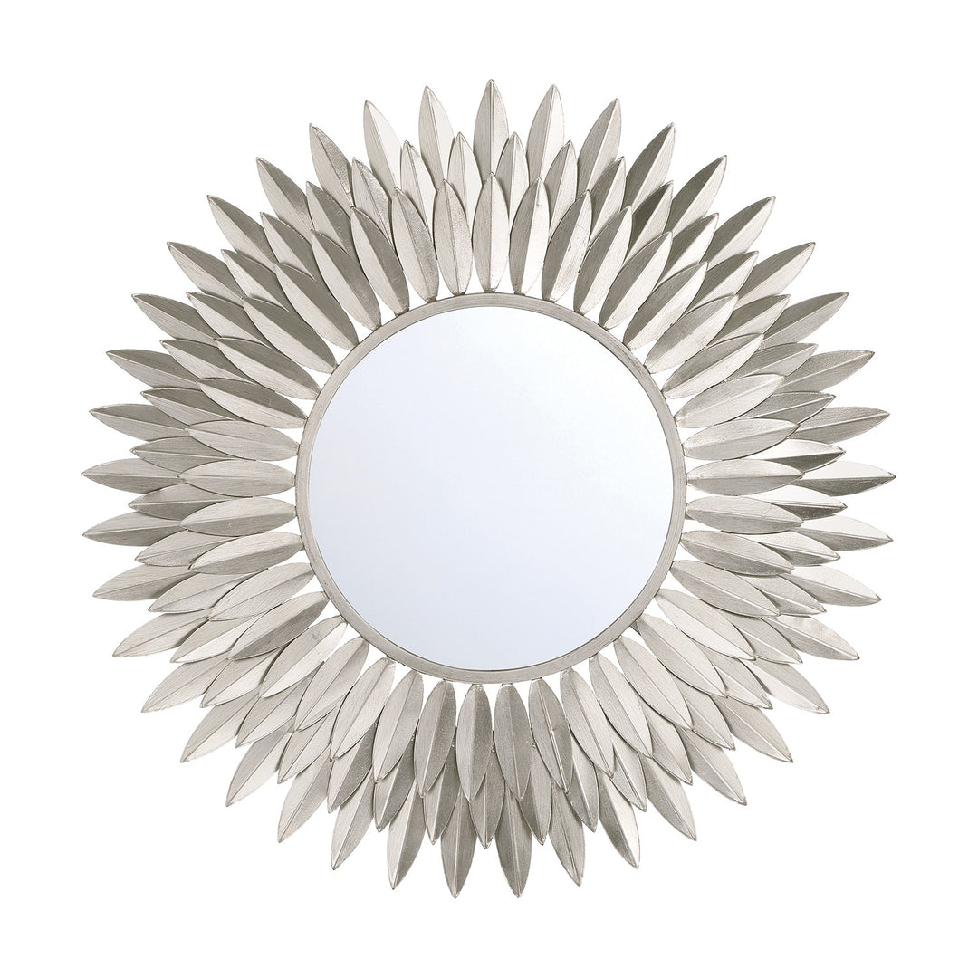 Broche Mirror in Antique Silver - available from The Lighting Shoppe, trusted by Canadian homeowners