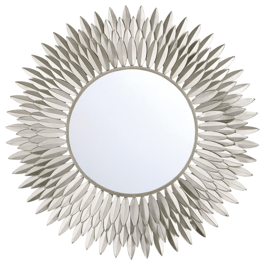 Broche Mirror in Antique Silver - available from The Lighting Shoppe, trusted by Canadian homeowners