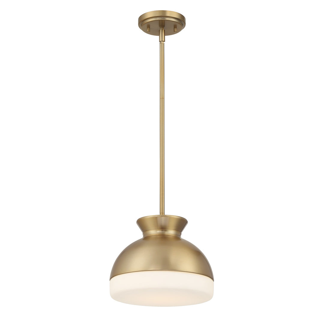 Gidget One Light Mini Pendant in Vibrant Gold - available from The Lighting Shoppe, trusted by Canadian homeowners