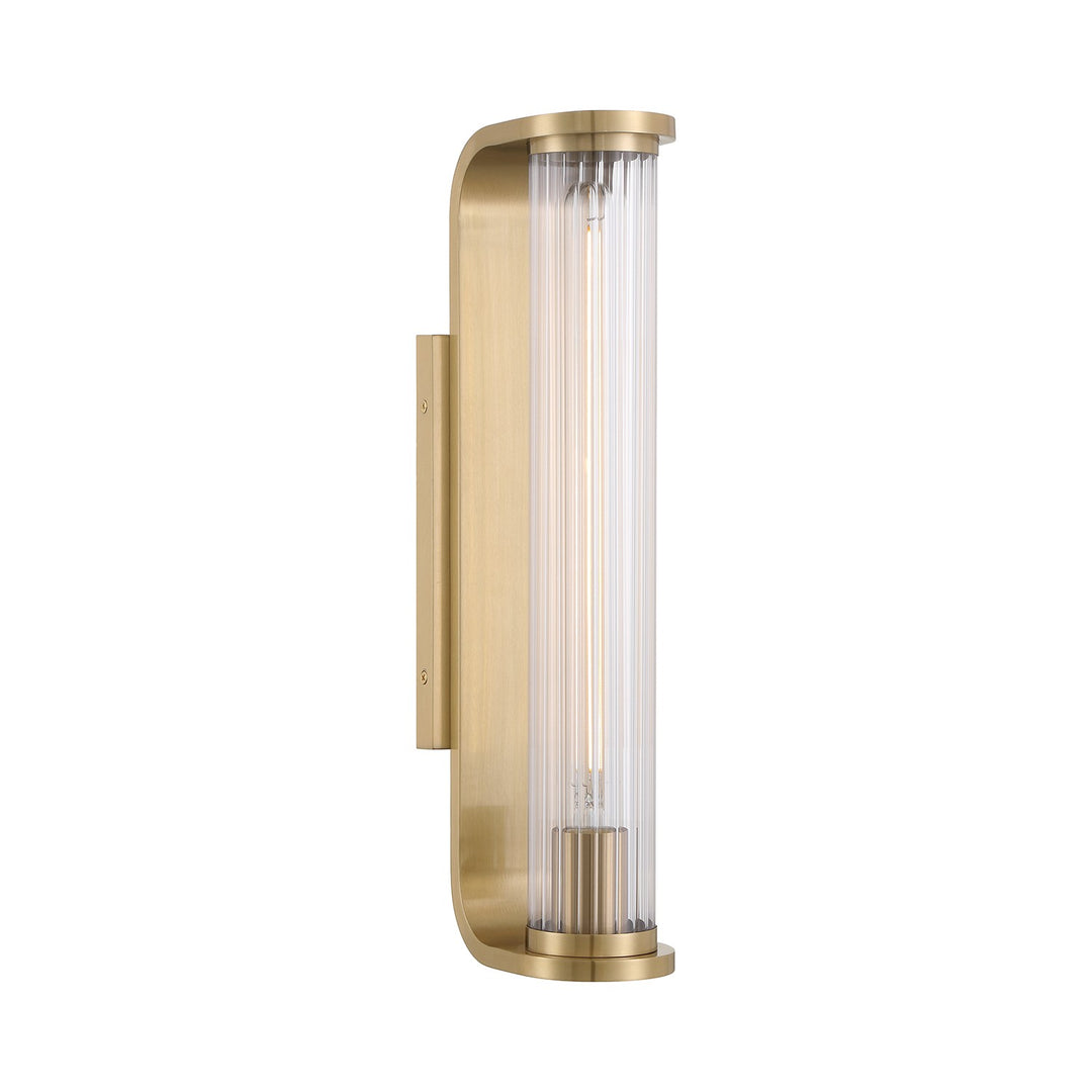 Jarvis LED Wall Sconce in Aged Brass - available from The Lighting Shoppe, trusted by Canadian homeowners