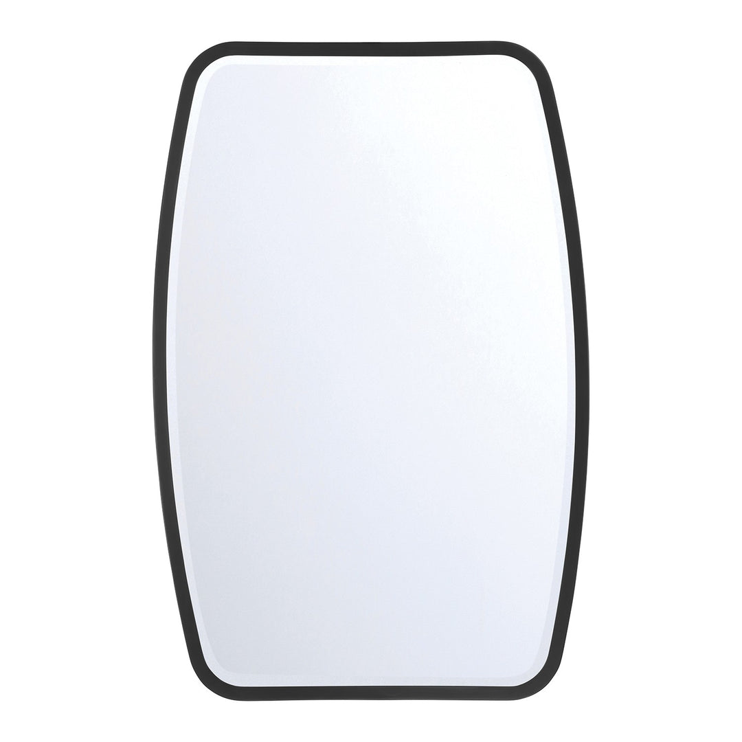 Lindee Mirror in Matte Black - available from The Lighting Shoppe, trusted by Canadian homeowners
