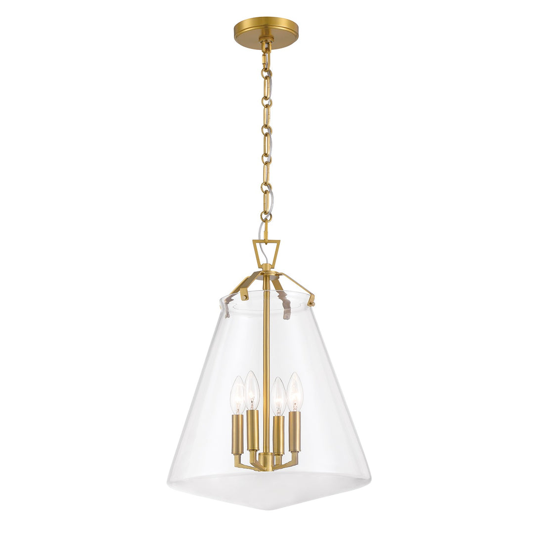 Voss Four Light Pendant in Luxe Gold - available from The Lighting Shoppe, trusted by Canadian homeowners