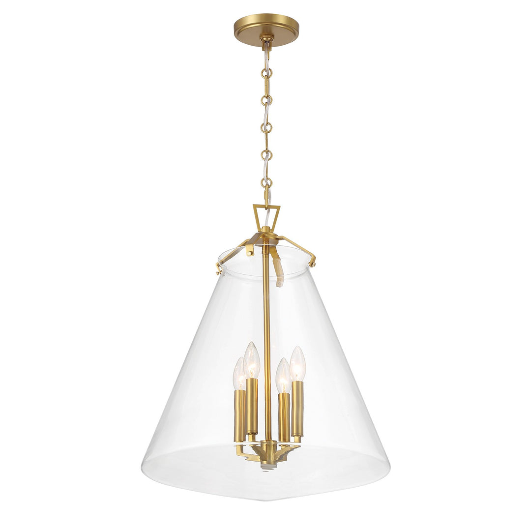 Voss Four Light Pendant in Luxe Gold - available from The Lighting Shoppe, trusted by Canadian homeowners