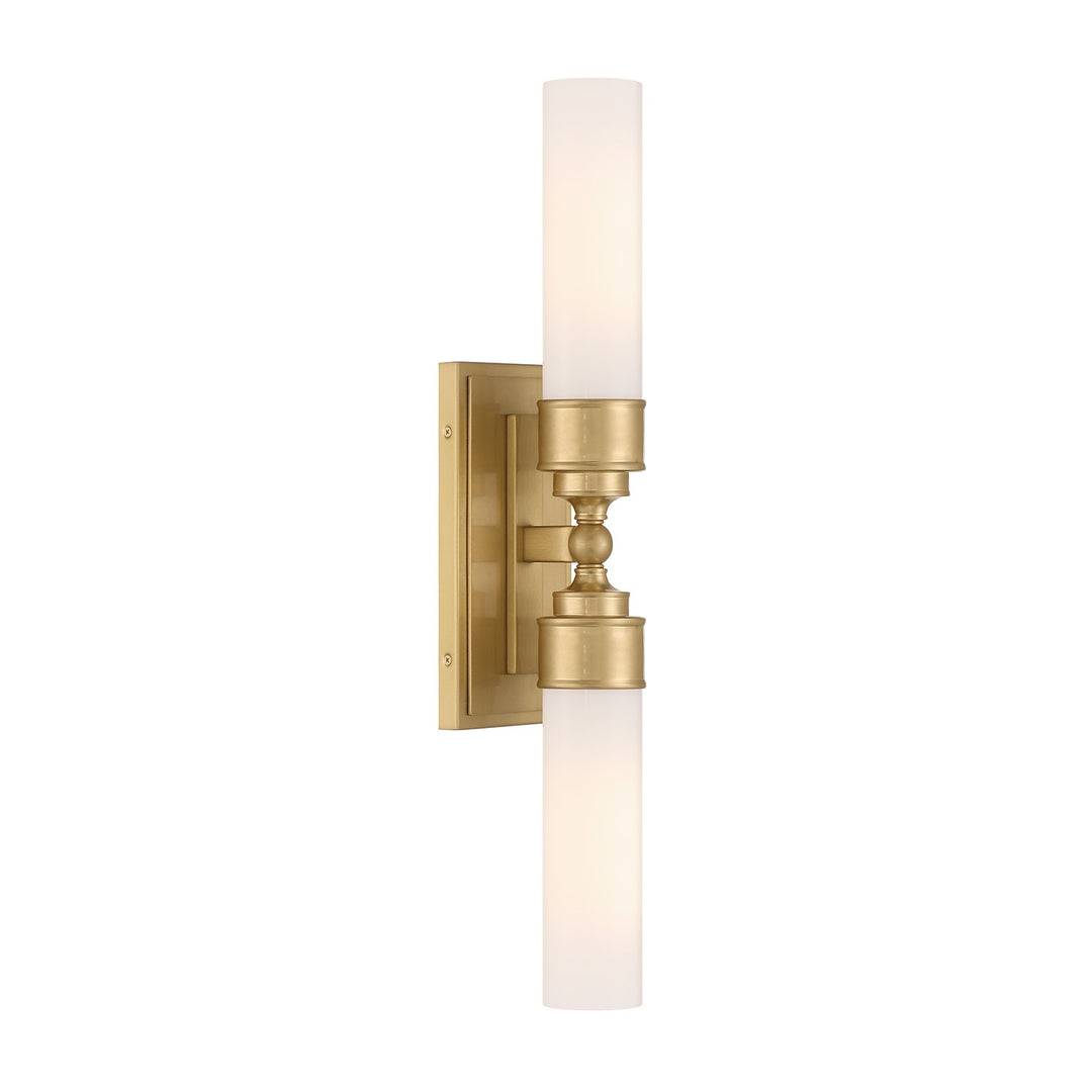 Wilcox LED Wall Sconce in Aged Brass - available from The Lighting Shoppe, trusted by Canadian homeowners