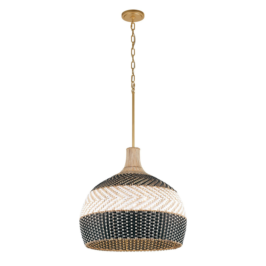 Zanzibar Five Light Pendant in Soft Gold - available from The Lighting Shoppe, trusted by Canadian homeowners