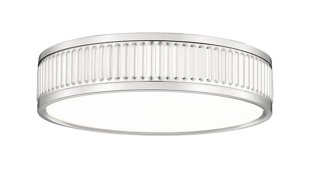 Stari LED Flush Mount in Brushed Nickel - available from The Lighting Shoppe, trusted by Canadian homeowners
