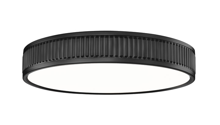 Z-Lite Canada - 1013F16-MB-LED - LED Flush Mount - Stari - Matte Black