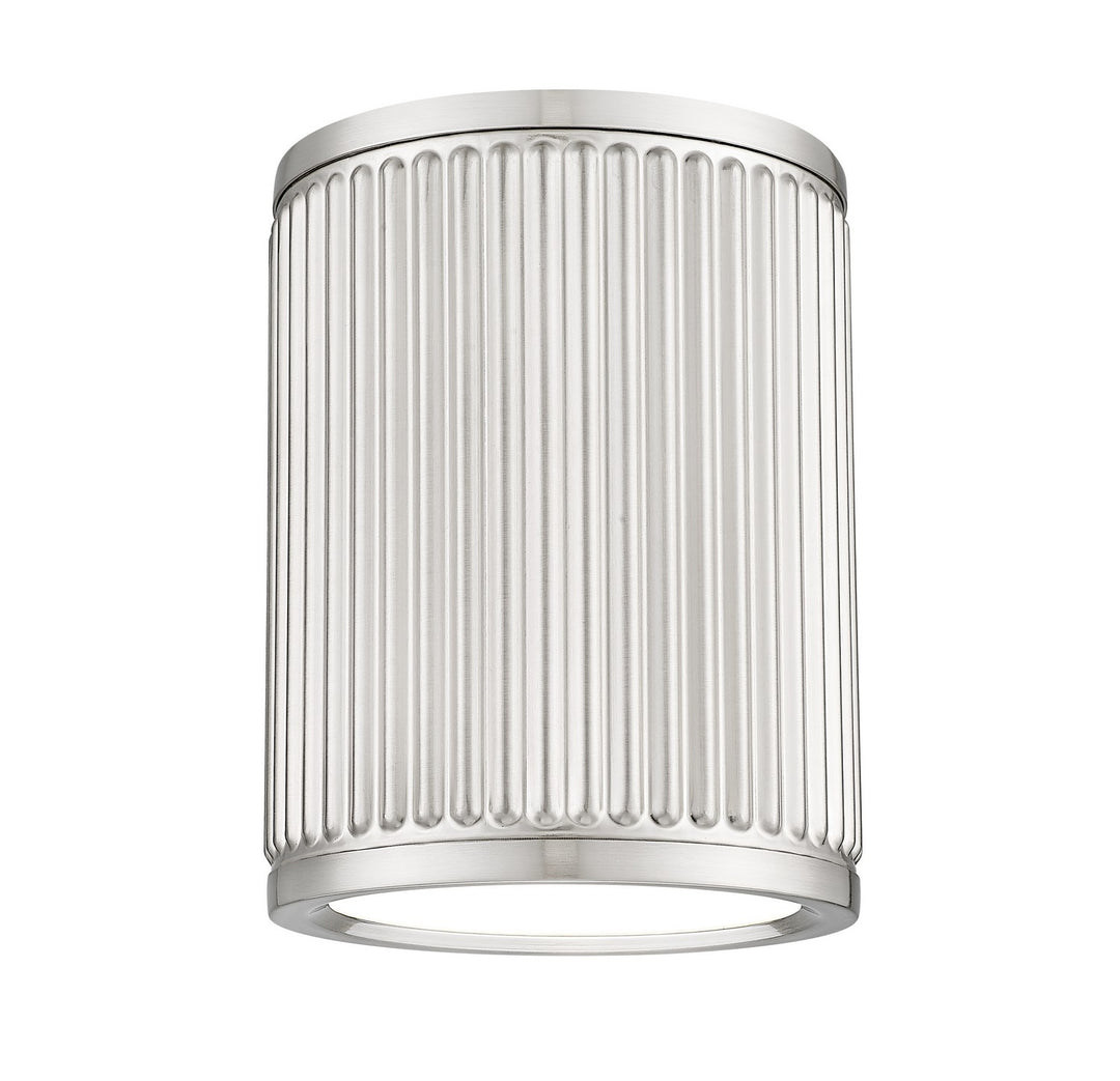 Stari LED Flush Mount in Brushed Nickel - available from The Lighting Shoppe, trusted by Canadian homeowners