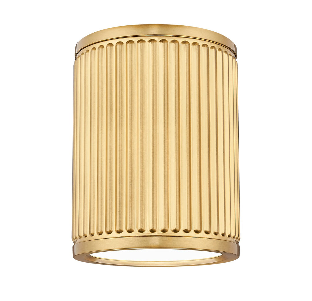 Stari LED Flush Mount in Modern Gold - available from The Lighting Shoppe, trusted by Canadian homeowners