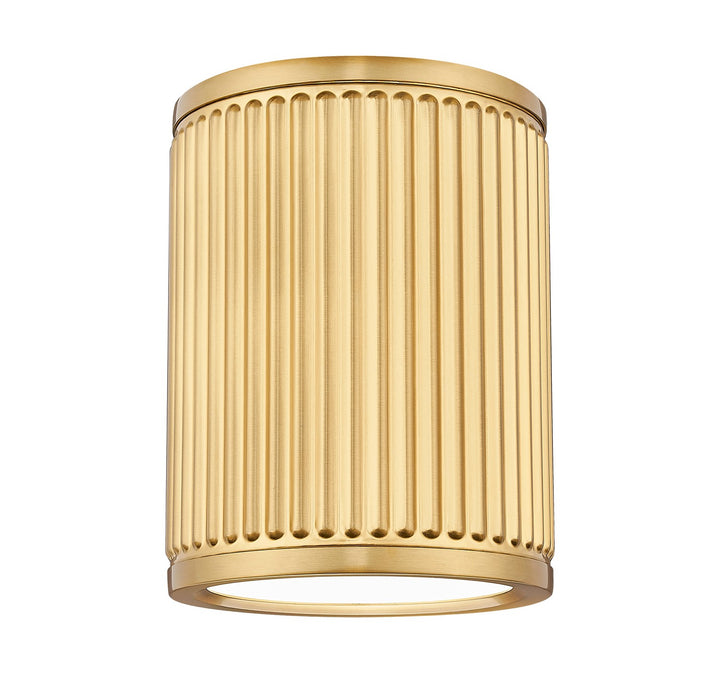 Stari LED Flush Mount in Modern Gold - available from The Lighting Shoppe, trusted by Canadian homeowners