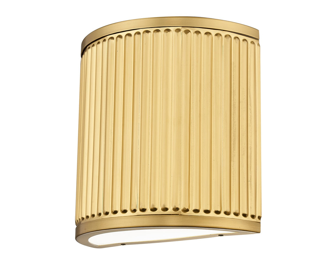 Stari LED Wall Sconce in Modern Gold - available from The Lighting Shoppe, trusted by Canadian homeowners