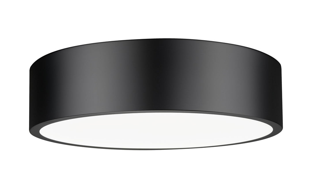 Coronado LED Flush Mount in Matte Black - available from The Lighting Shoppe, trusted by Canadian homeowners