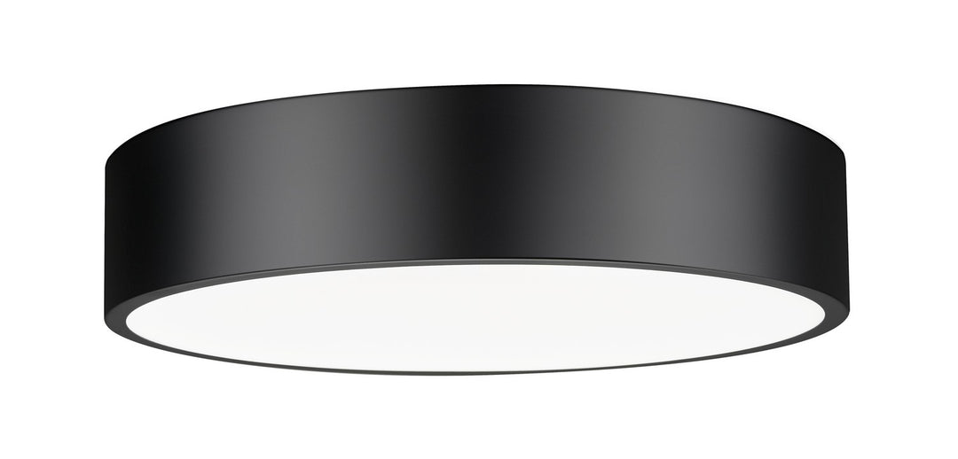 Coronado LED Flush Mount in Matte Black - available from The Lighting Shoppe, trusted by Canadian homeowners