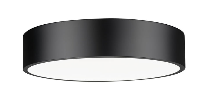 Coronado LED Flush Mount in Matte Black - available from The Lighting Shoppe, trusted by Canadian homeowners