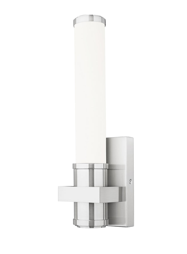 Idris LED Wall Sconce in Brushed Nickel - available from The Lighting Shoppe, trusted by Canadian homeowners