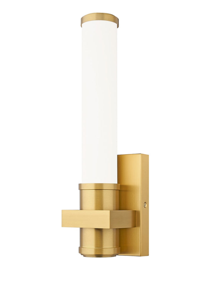 Idris LED Wall Sconce in Modern Gold - available from The Lighting Shoppe, trusted by Canadian homeowners