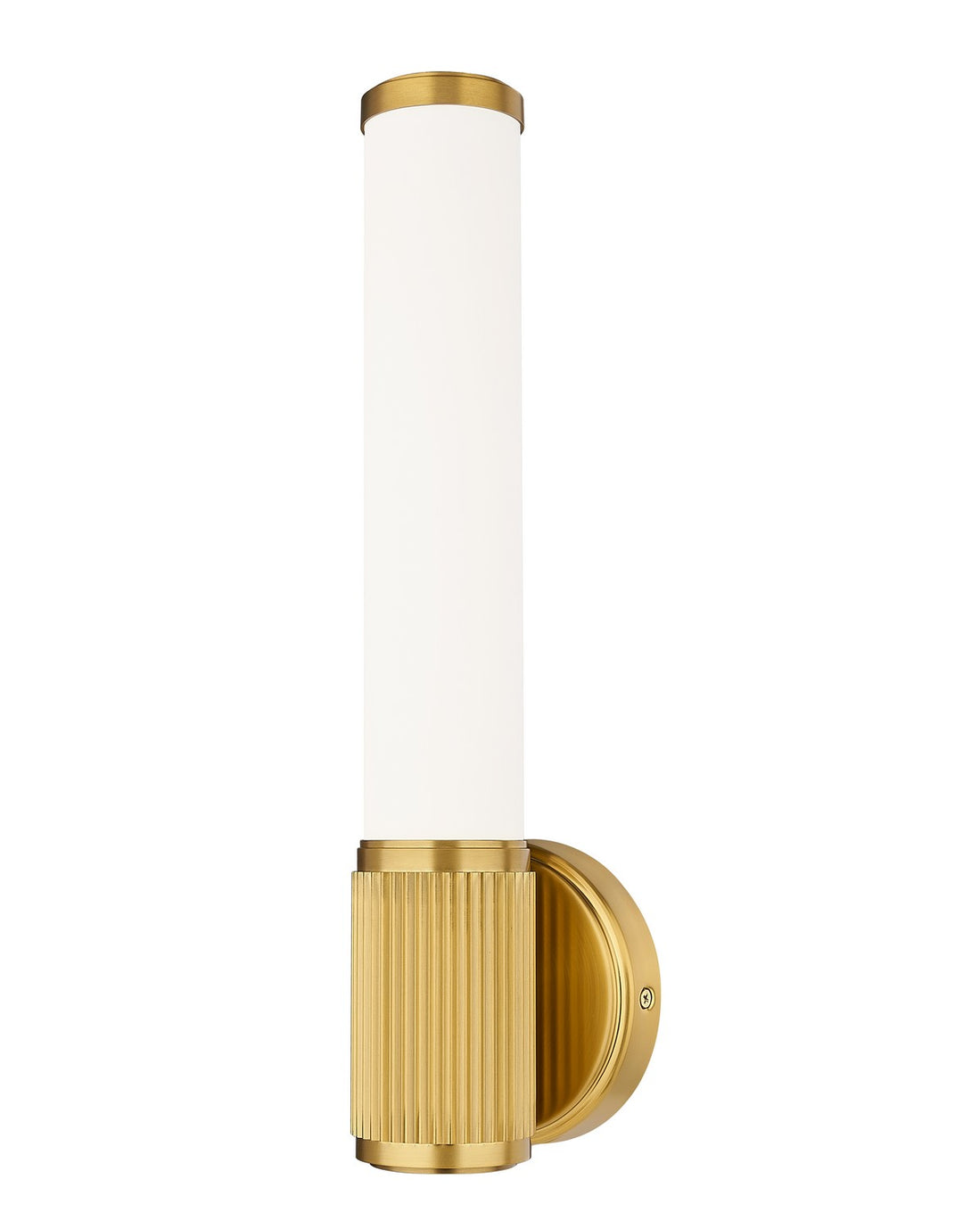 Solange LED Wall Sconce in Modern Gold - available from The Lighting Shoppe, trusted by Canadian homeowners