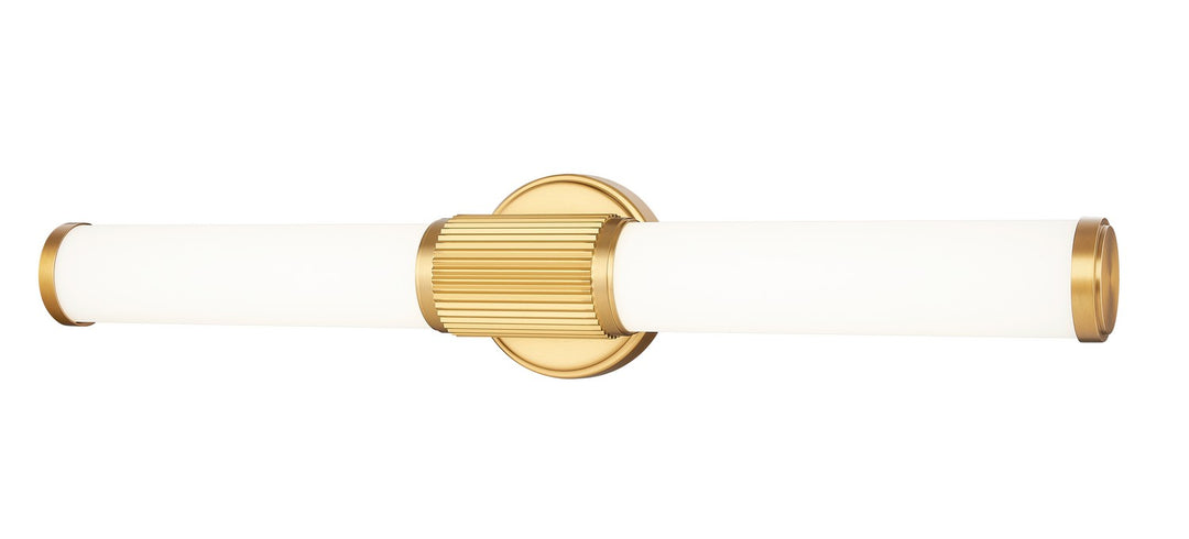 Solange LED Vanity in Modern Gold - available from The Lighting Shoppe, trusted by Canadian homeowners