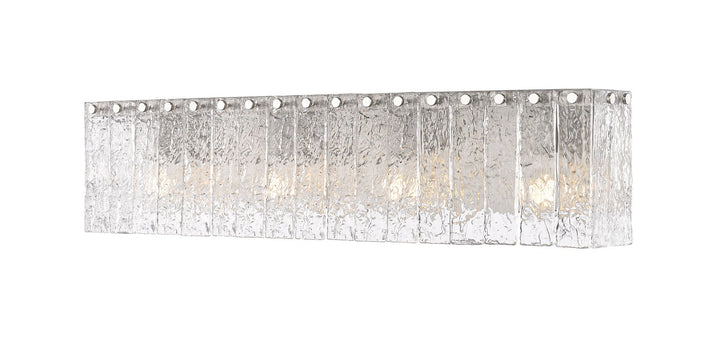 Z-Lite Canada - 1943-4V-BN - Four Light Vanity - Glacier - Brushed Nickel