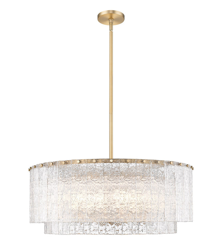 Z-Lite Canada - 1943P32-2-MGLD - 12 Light Pendant - Glacier - Modern Gold
