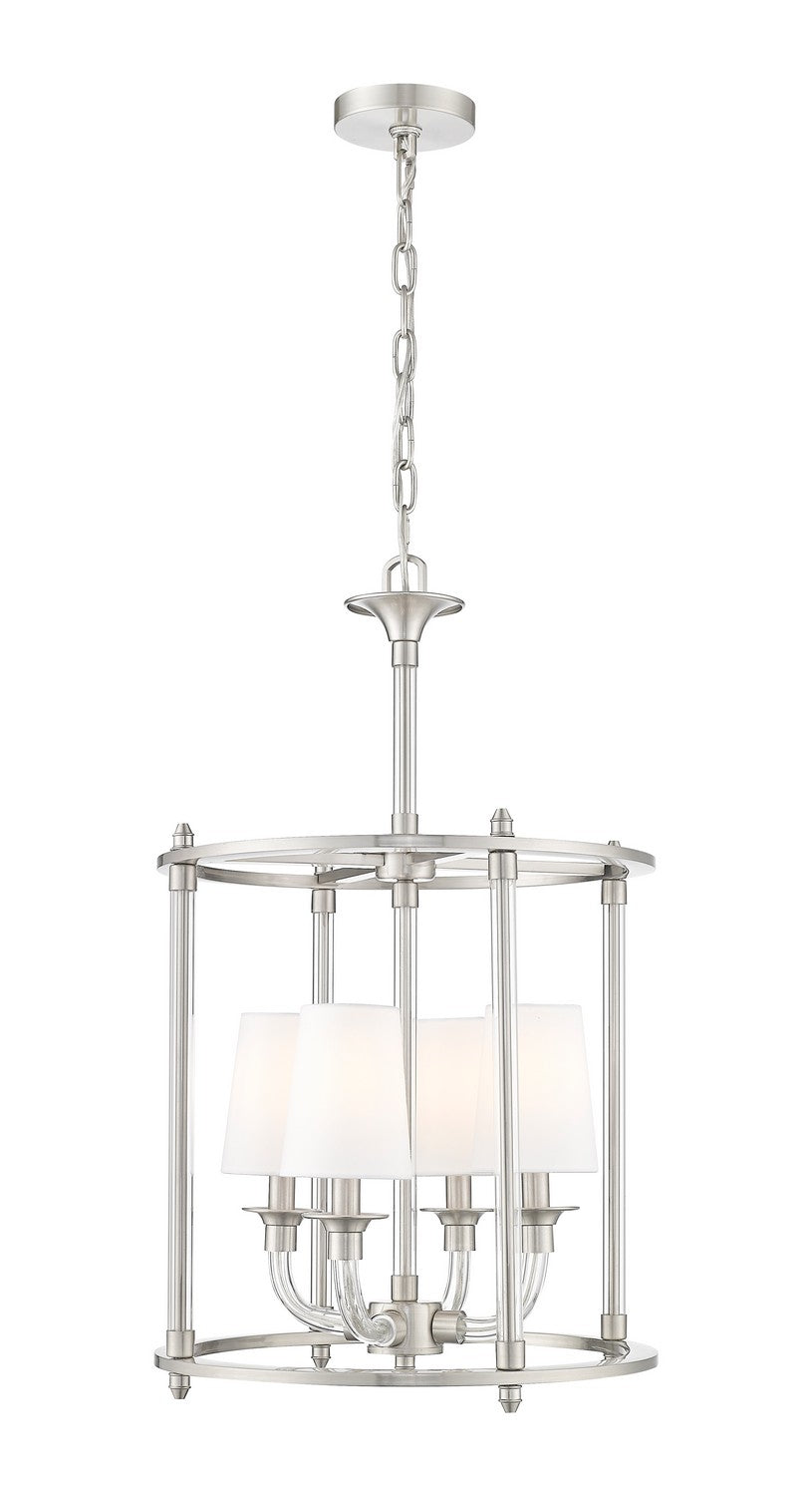 Z-Lite Canada - 1950-4C-BN - Four Light Chandelier - Katerina - Brushed Nickel