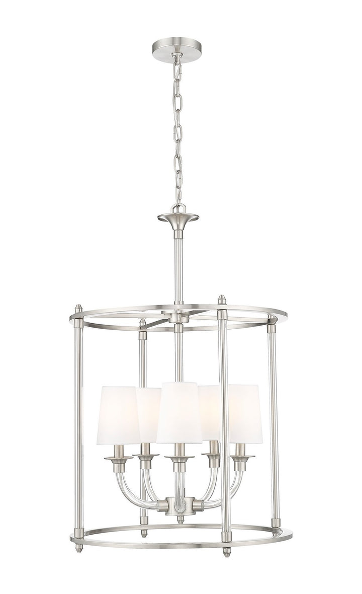 Z-Lite Canada - 1950-5C-BN - Five Light Chandelier - Katerina - Brushed Nickel