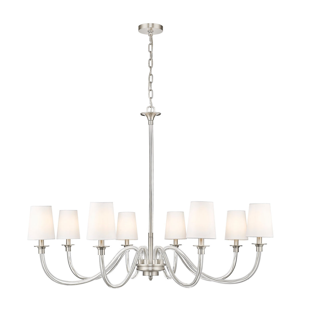 Z-Lite Canada - 1950-8BN - Eight Light Chandelier - Katerina - Brushed Nickel