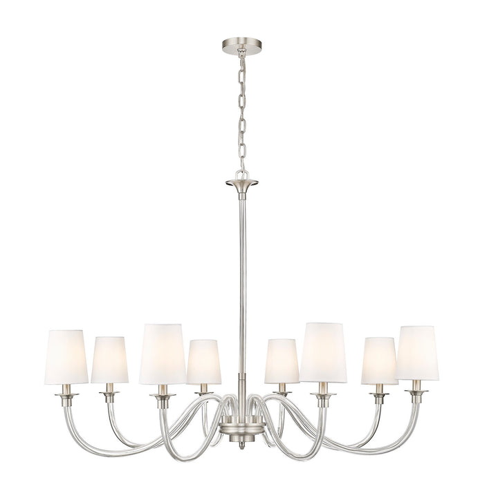 Z-Lite Canada - 1950-8BN - Eight Light Chandelier - Katerina - Brushed Nickel