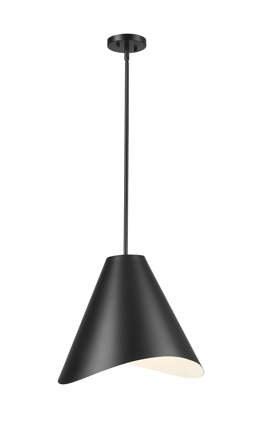 Z-Lite Canada - 1952P18-MB - One Light Pendant - Aria - Matte Black