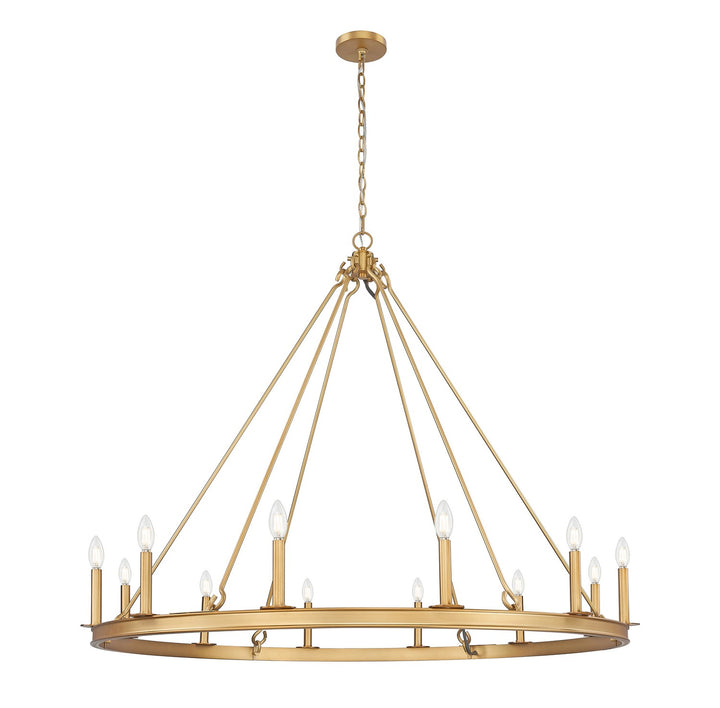 Z-Lite Canada - 482R-12RB - 12 Light Chandelier - Barclay - Rubbed Brass