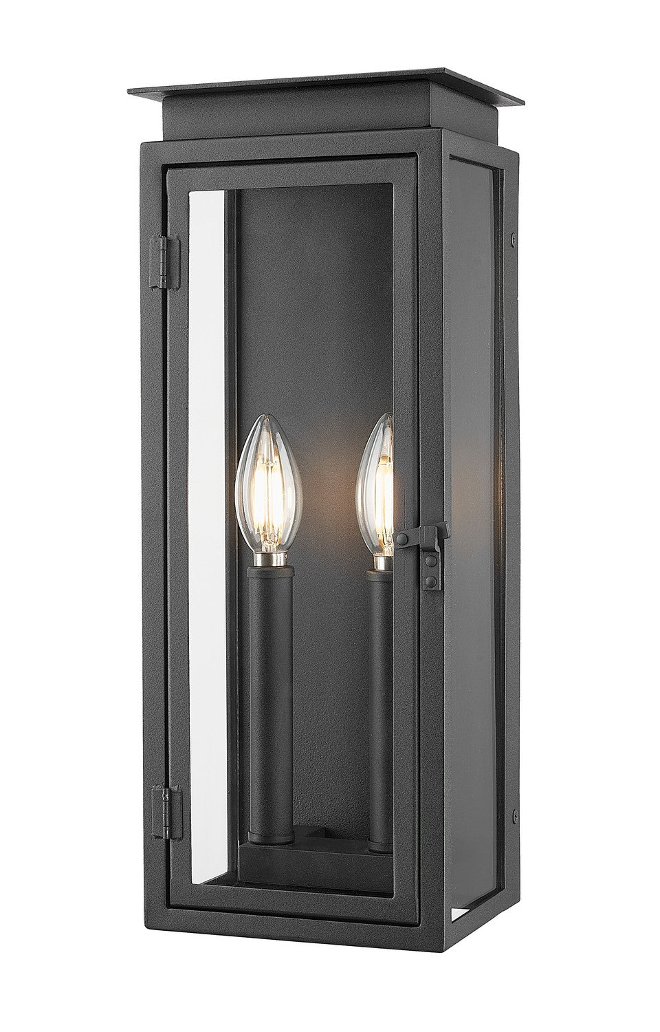 Z-Lite Canada - 5018S-BK - Two Light Outdoor Wall Sconce - Nova - Black