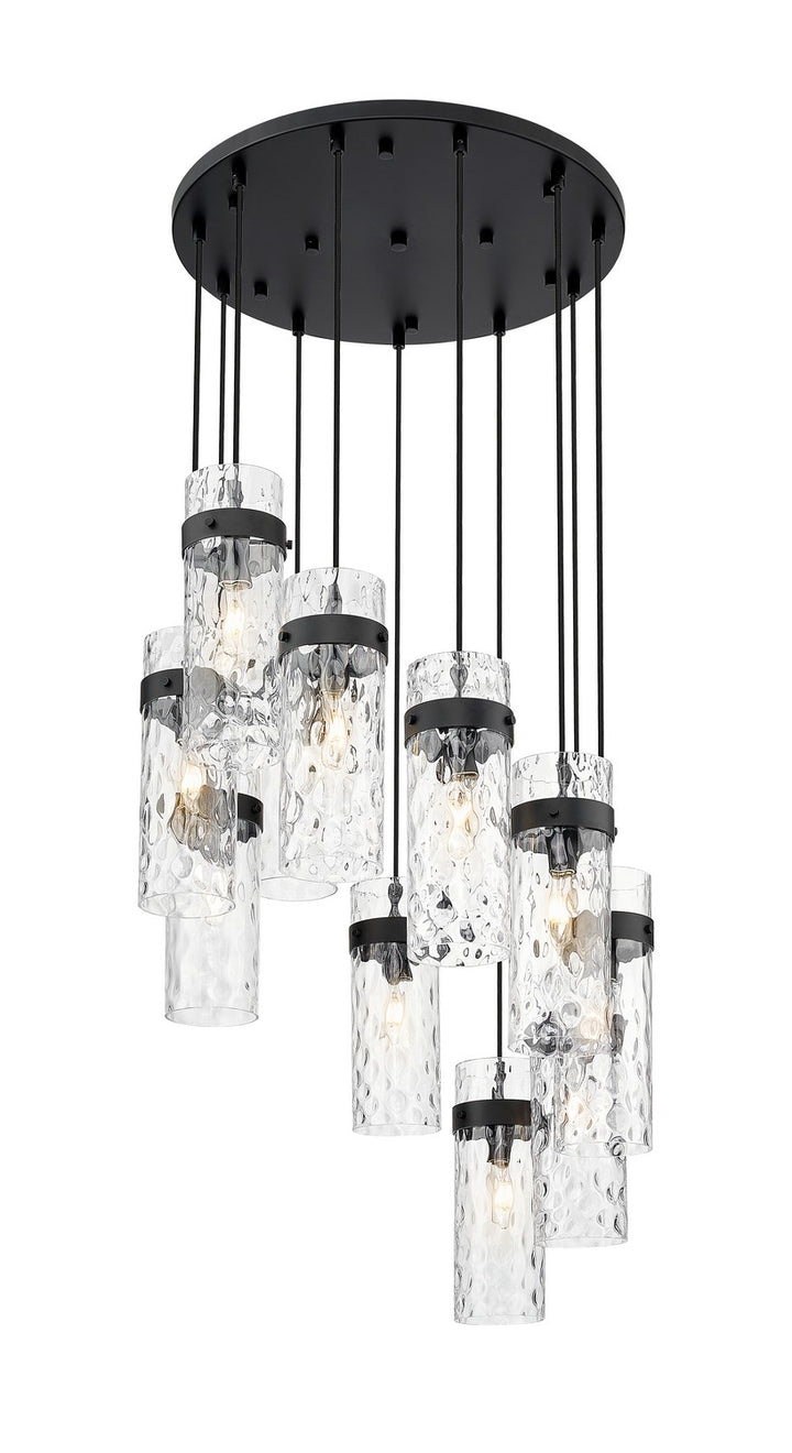 Z-Lite Canada - 7002P5-11R-MB - 11 Light Chandelier - Fontaine - Matte Black