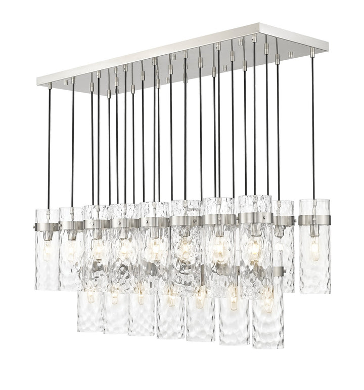 Z-Lite Canada - 7002P5-23L-BN - 23 Light Linear Chandelier - Fontaine - Brushed Nickel