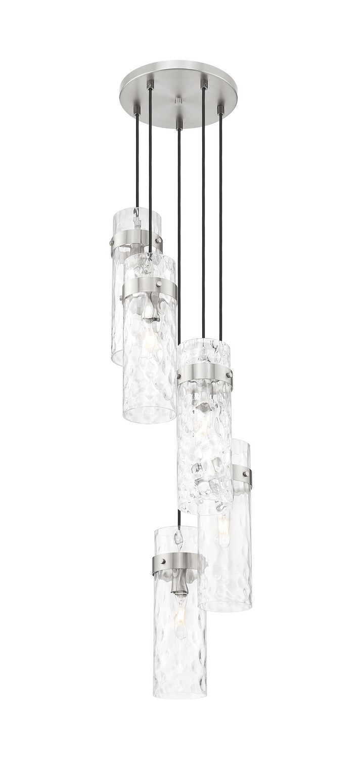 Z-Lite Canada - 7002P5-5R-BN - Five Light Chandelier - Fontaine - Brushed Nickel