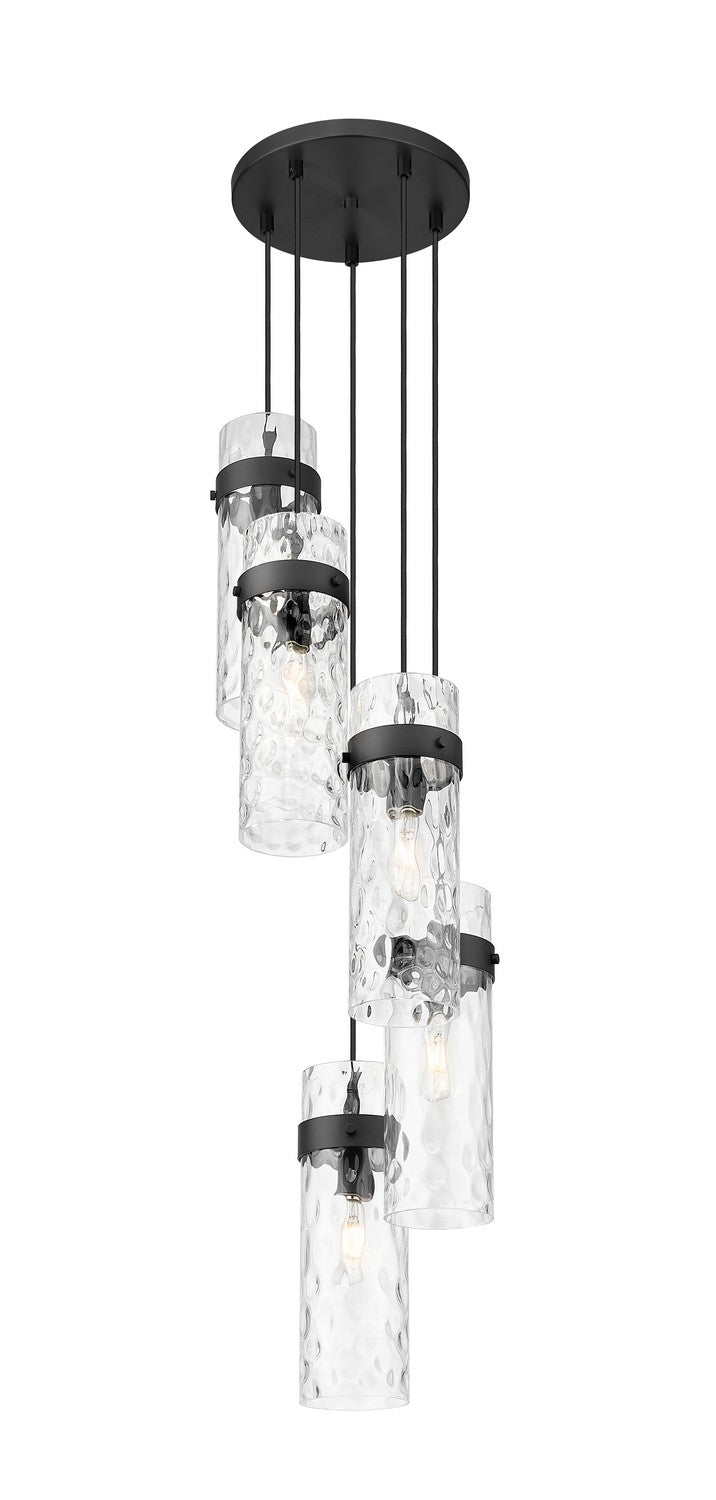 Z-Lite Canada - 7002P5-5R-MB - Five Light Chandelier - Fontaine - Matte Black