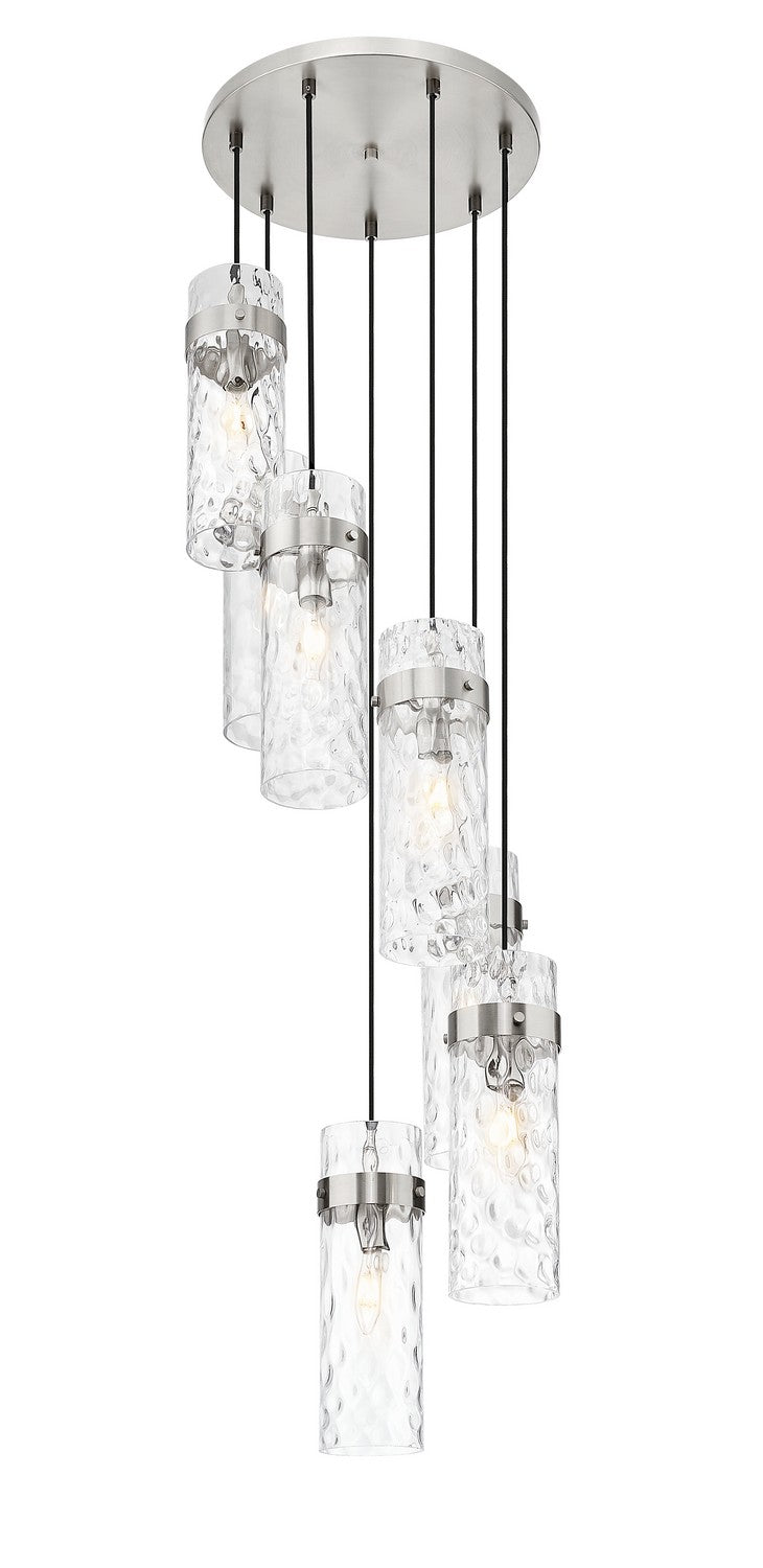 Z-Lite Canada - 7002P5-7R-BN - Seven Light Chandelier - Fontaine - Brushed Nickel