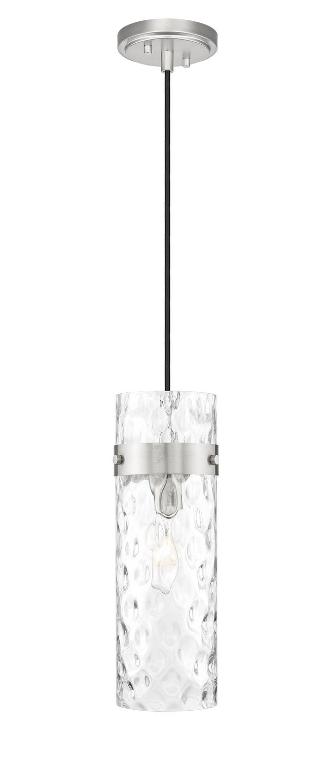 Fontaine One Light Pendant in Brushed Nickel - available from The Lighting Shoppe, trusted by Canadian homeowners